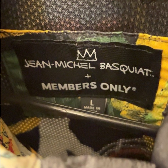 Colorful Graphic Men's Jacket - Picture 3 of 4